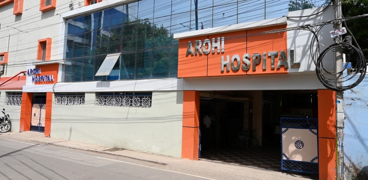 Arohi Hospital ,an establishment that is constructed, staffed, and prepared for the analysis of infection; for the therapy, both clinical and careful,<br>Call +06122295555 first-fly